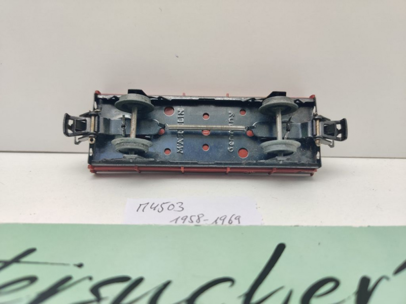 Märklin H0 AC 4503 Niederbordwagen 464 637 Stirns. 305 / X05 / DB