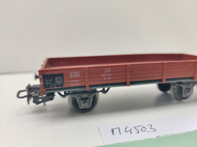 Märklin H0 AC 4503 Niederbordwagen 464 637 X05 / DB
