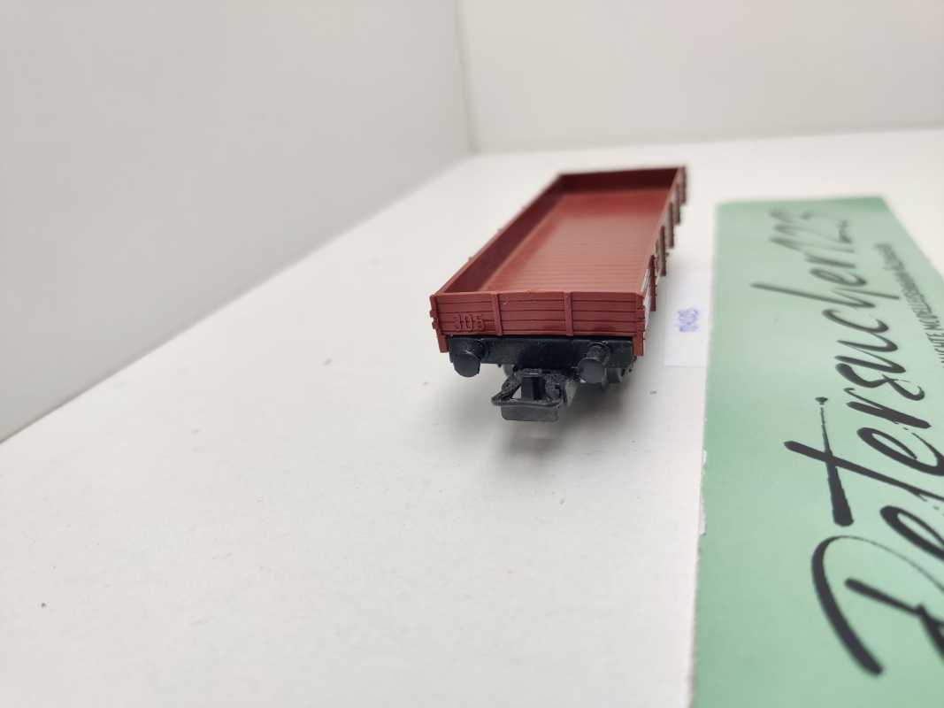 Märklin H0 AC 4503 (1) Niederbordwagen 464 637 X05 / DB
