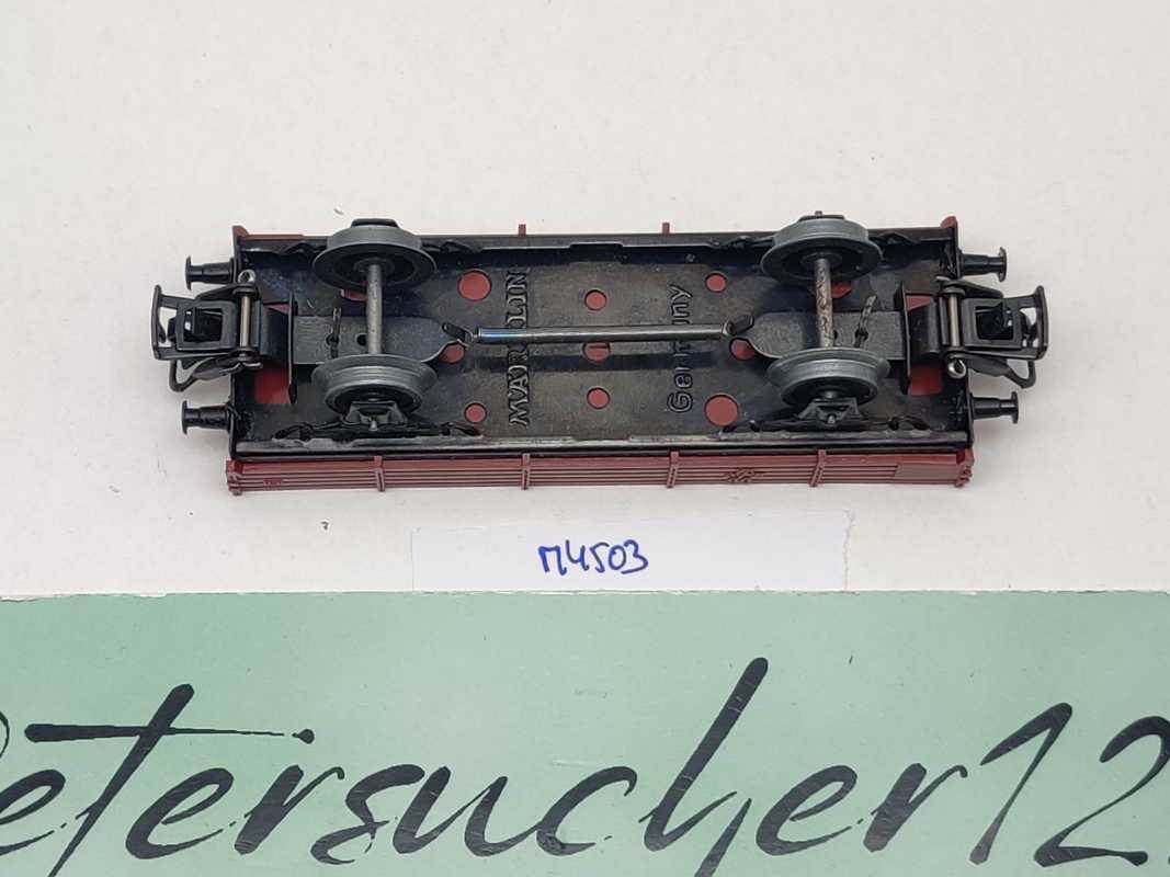 Märklin H0 AC 4503 (1) Niederbordwagen 464 637 X05 / DB