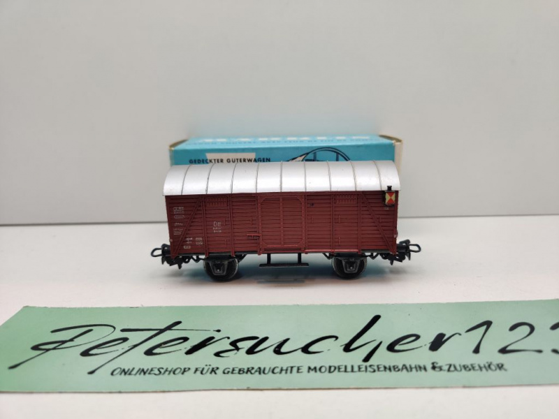 Märklin H0 AC 4506 Ged. Güterwagen Gm 39 / DB / OVP hellblau