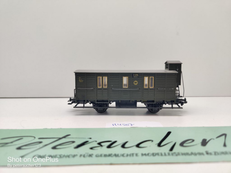 Märklin H0 AC 4507 Postwagen m Brmshs / PwPosti / DRG / NEM