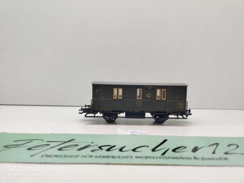 Märklin H0 AC 4509 ged. Güterwagen / Kraftwerkwagen / aus Set / DRG / NEM