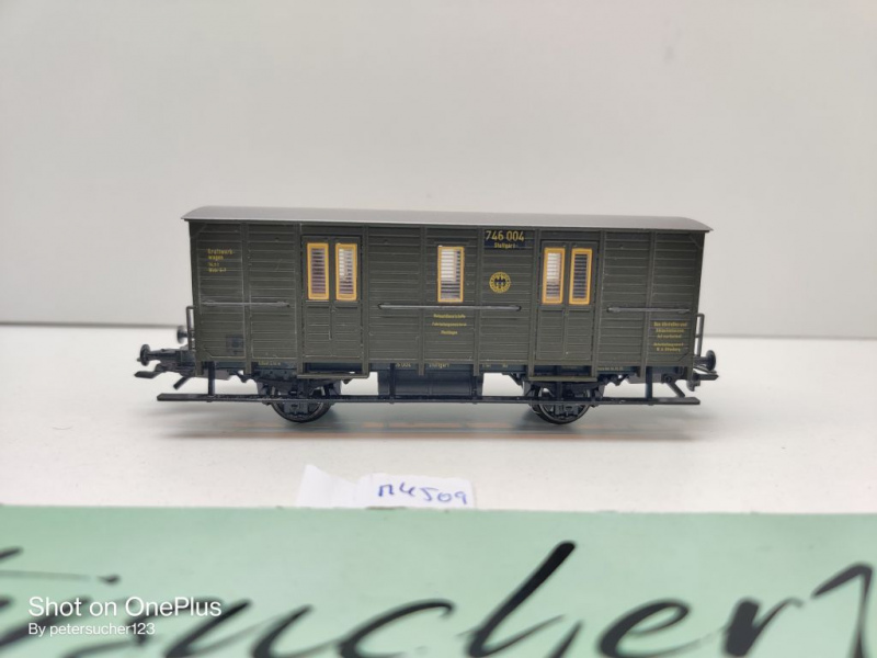 Märklin H0 AC 4509 ged. Güterwagen / Kraftwerkwagen / aus Set / DRG / NEM