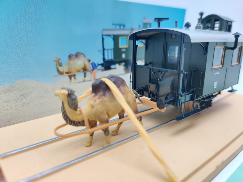 Märklin H0 AC 45092 Insider-JW 1998 Kamel-Wagen / Personenwagen / NEM / OVP weiß