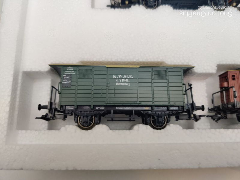 Märklin H0 AC 4510 Wagen-Set "Württemberg" / NEM / K.W.St.E. / OVP weiß