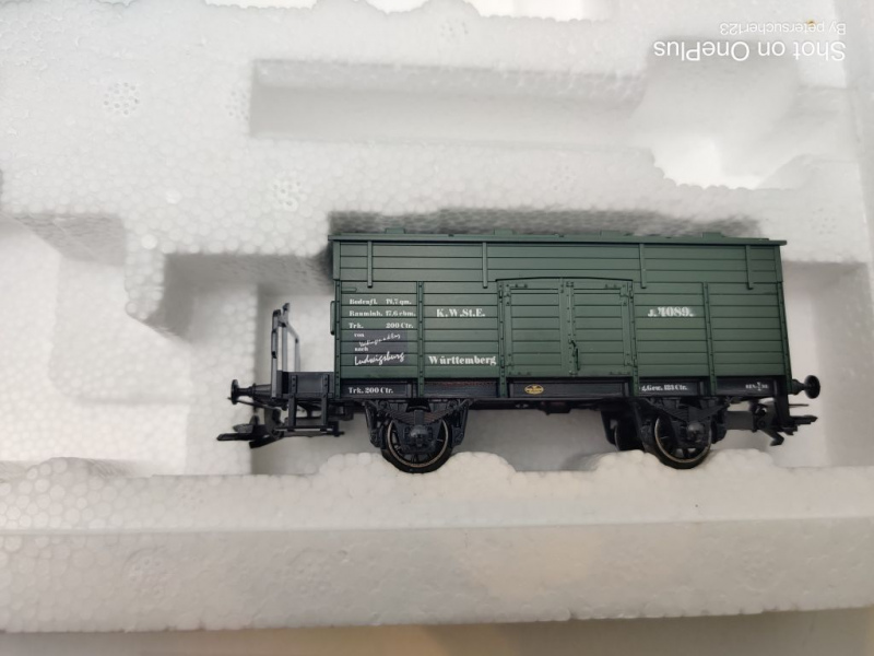 Märklin H0 AC 4510 Wagen-Set "Württemberg" / NEM / K.W.St.E. / OVP weiß