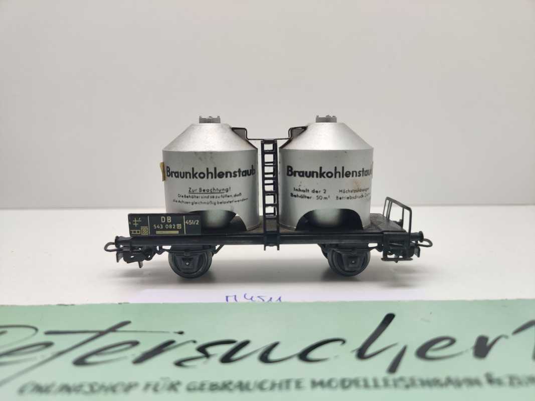 Märklin H0 AC 4511 451/2 Kohlenstaubwagen "Braunkohlenstaub" / DB
