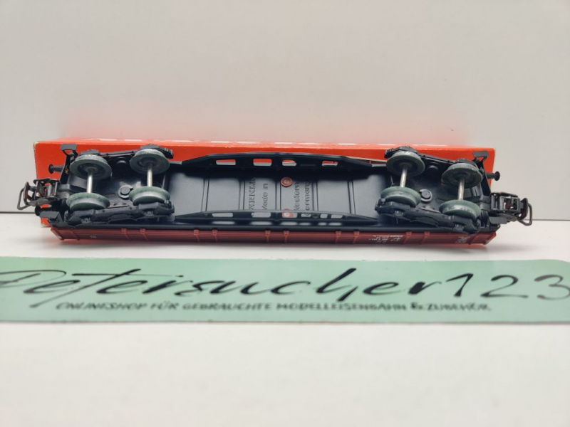Märklin H0 AC 4514 Niederbordwagen / Rklmm-tu / DB / OVP rot