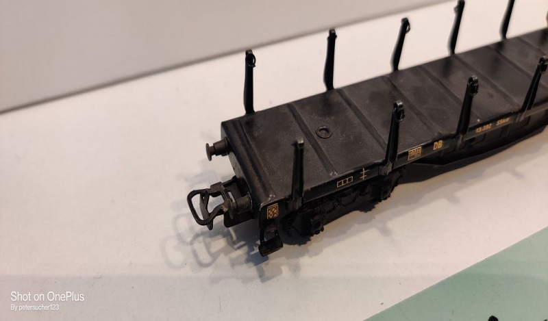 Märklin H0 AC 4516 Rungenwagen / SSka / DB