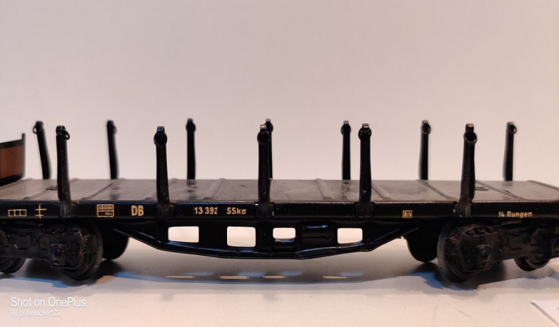 Märklin H0 AC 4516 Rungenwagen / SSka / DB