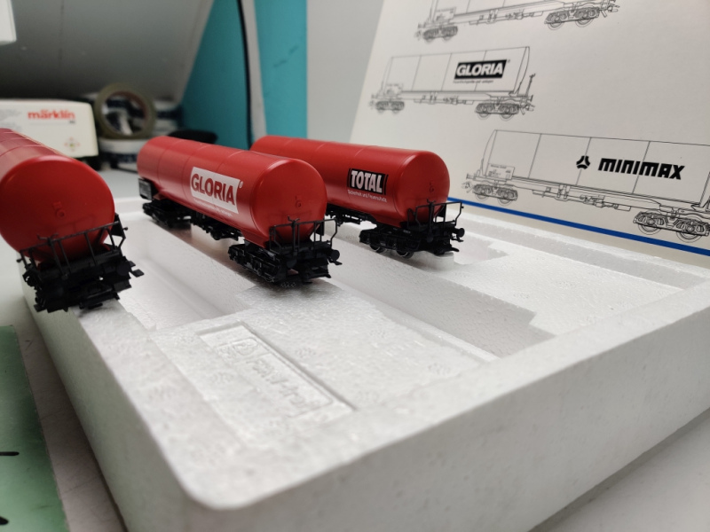 Märklin H0 4519 Wagen-Set Feuerlöschzug / OVP