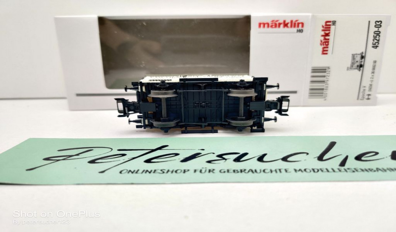 Märklin H0 AC 45250-03 Bierwagen "Eberlbräu" aus Set / K.Bay.Sts.B. / OVP weiß