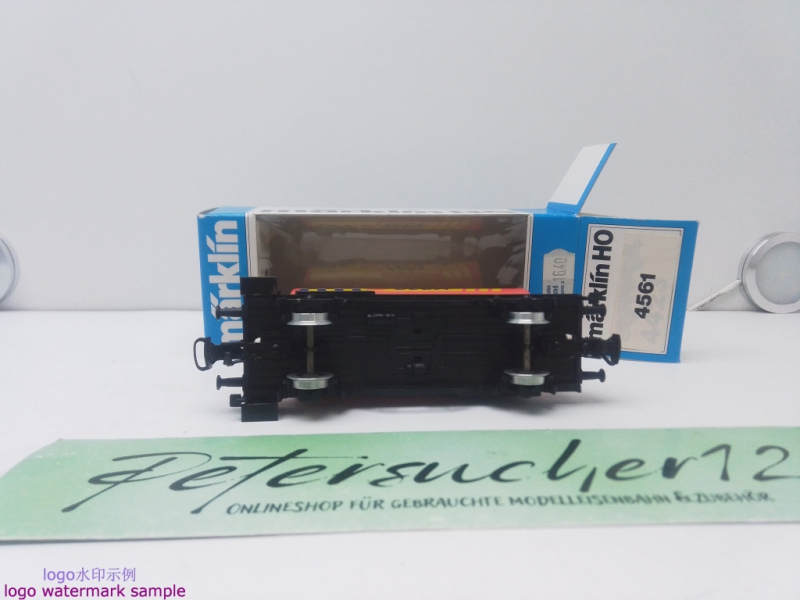 Märklin H0 AC 4561 Kesselwagen "SECA" / Kessel Orange / Antwerpen / OVP blau