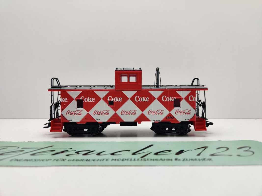 Märklin H0 AC 45708 US Güterzug-Begleitwagen "Coca Cola" CA-3 / NEM / Privat