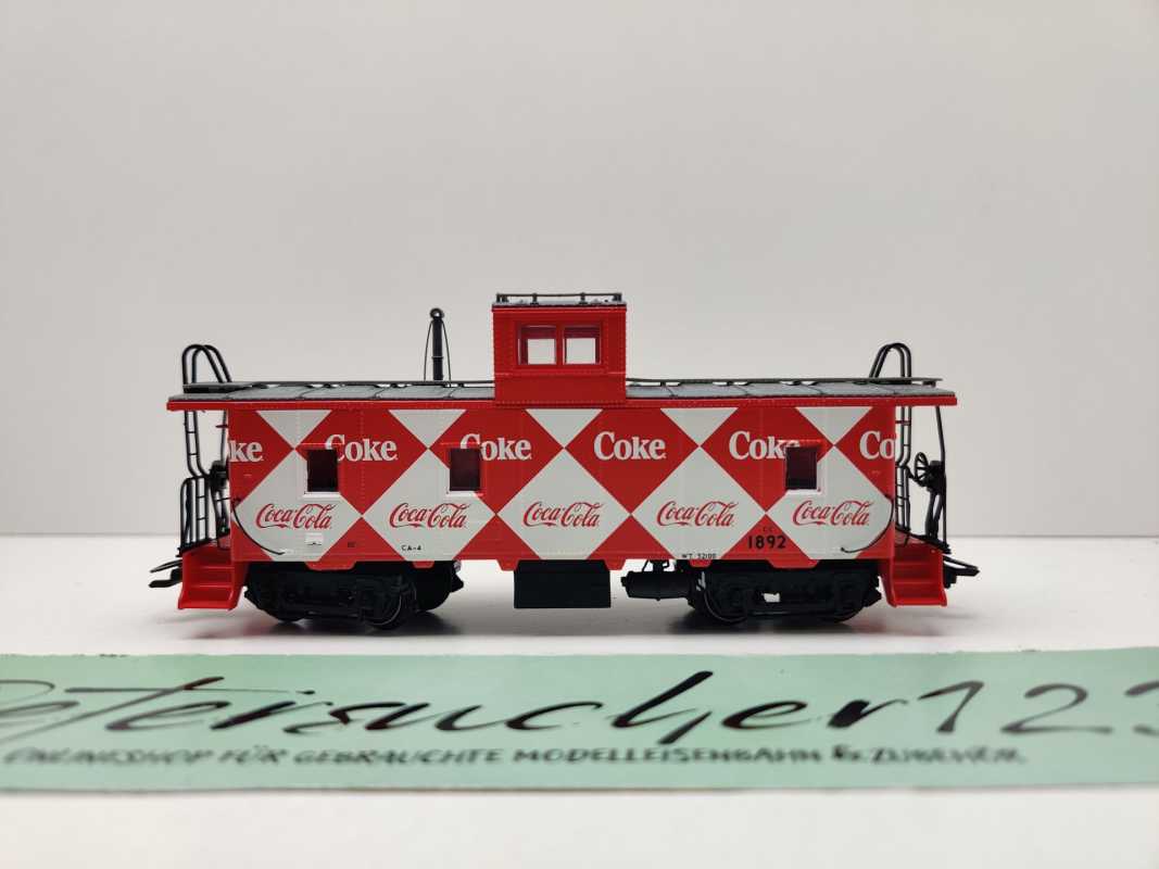 Märklin H0 AC 45708 US Güterzug-Begleitwagen "Coca Cola" CA-3 / NEM / Privat