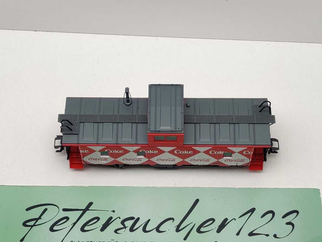 Märklin H0 AC 45708 US Güterzug-Begleitwagen "Coca Cola" CA-3 / NEM / Privat