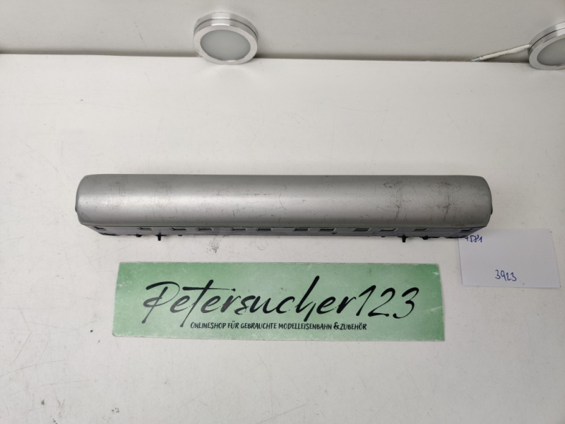 Märklin H0 AC 4581 Schlafwagen Roma-Basel-Köln / Blau / Blech