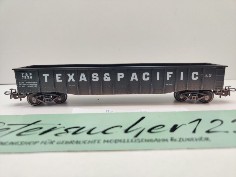 Märklin H0 AC 4583-02 US-Bauart Hochbordwagen Gondola / T&P