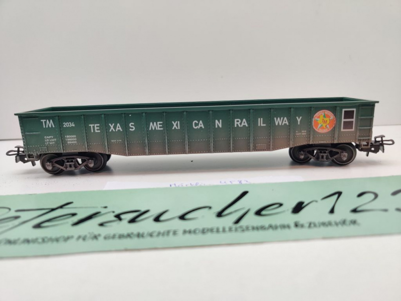 Märklin H0 AC 4583-03 US-Bauart Hochbordwagen Gondola / TM