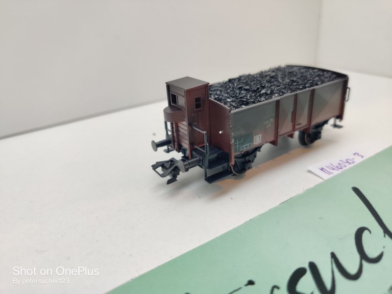Märklin H0 AC 46030 1x Hochbordwagen mit Kohleladung / O11 / aus Set / NEM / DR