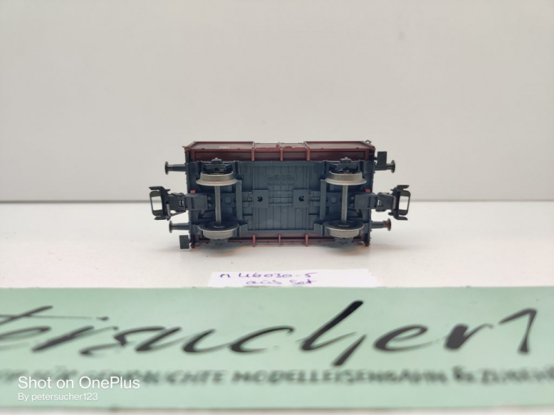 Märklin H0 AC 46030 1x Hochbordwagen mit Kohleladung / O11 / aus Set / NEM / DB