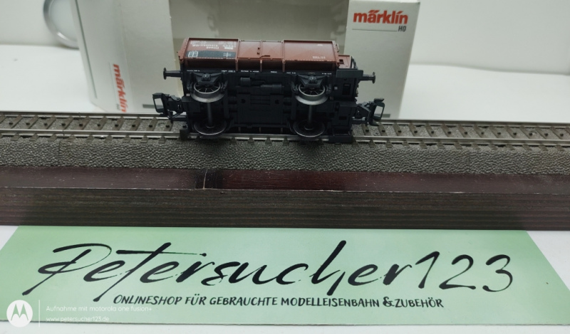 Märklin H0 46039  offener Güterwagen mit Bremserhaus Württemberg  OVP