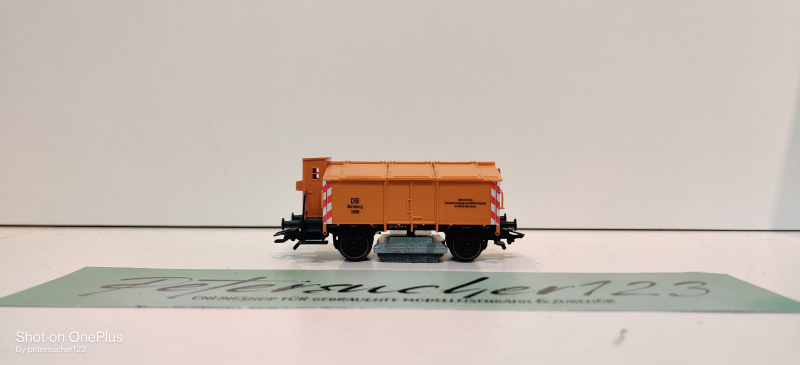 Märklin H0 AC 46041 Schienen-Reinigungswagen / Klappdeckelwagen K 15 / NEM / DB