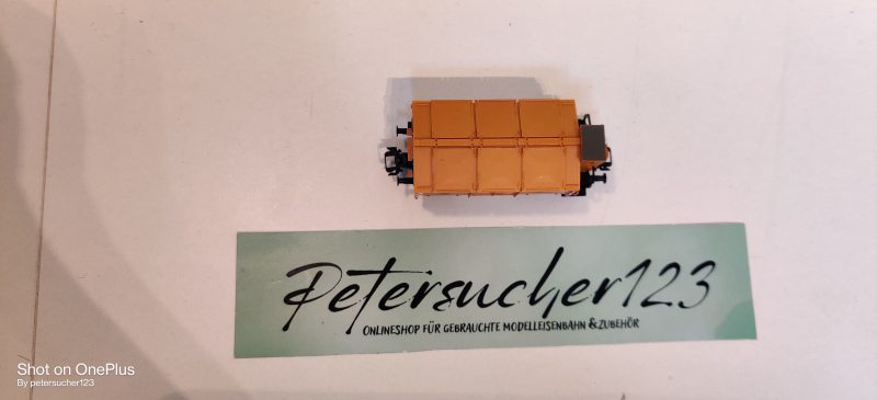 Märklin H0 AC 46041 Schienen-Reinigungswagen / Klappdeckelwagen K 15 / NEM / DB