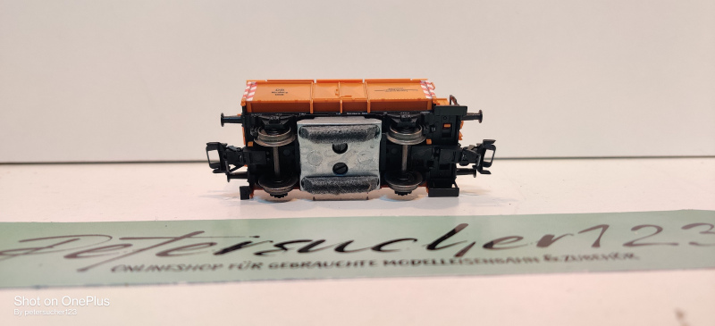 Märklin H0 AC 46041 Schienen-Reinigungswagen / Klappdeckelwagen K 15 / NEM / DB