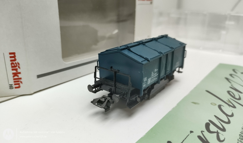 Märklin H0 46049 Schienen-Reinigungswagen DB OVP