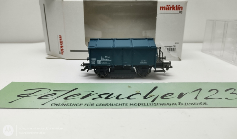 Märklin H0 46049 Schienen-Reinigungswagen DB OVP