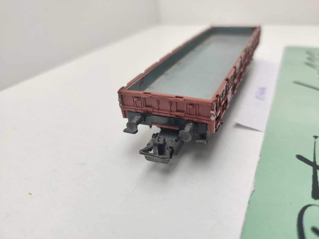 Märklin H0 AC 4606 Rungenwagen ohne Rungen Rmms33 / DB