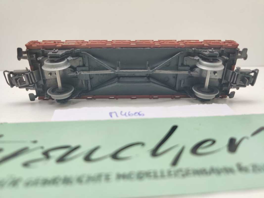 Märklin H0 AC 4606 Rungenwagen ohne Rungen Rmms33 / DB