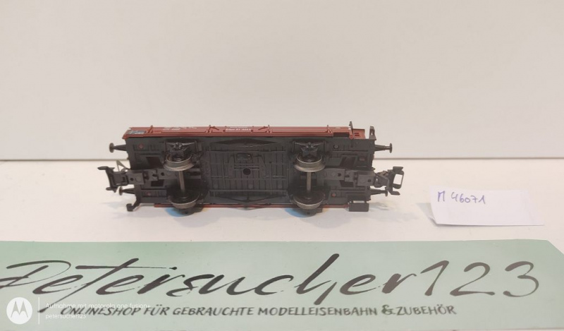 Märklin H0 AC 46071 Niederbordwagen Brmshs 51 023 / X / NEM / DRG