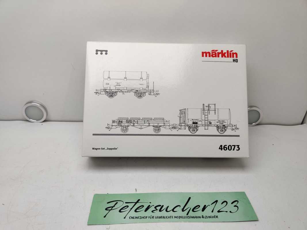 Märklin H0 AC 46073 / 3-teilige Güterwagen-Set „Zeppelin“ / OVP