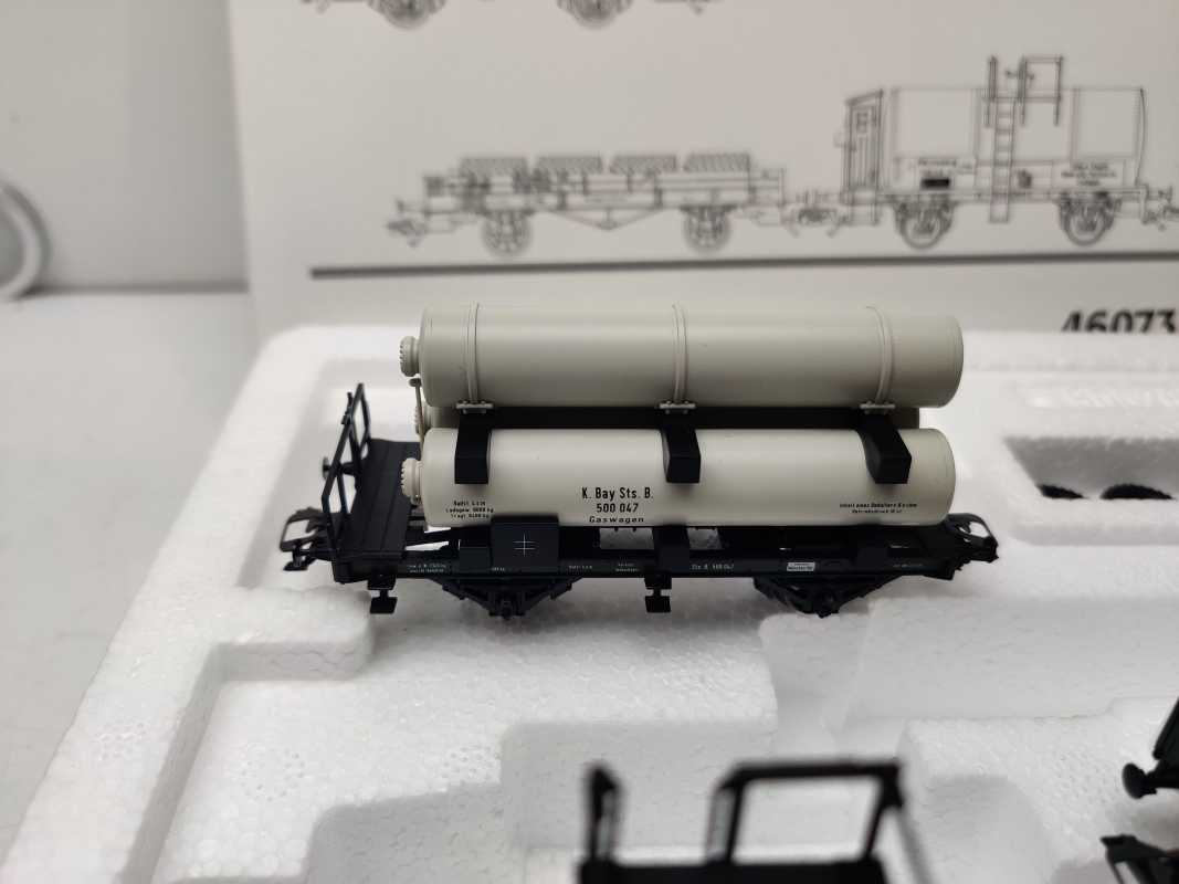 Märklin H0 AC 46073 / 3-teilige Güterwagen-Set „Zeppelin“ / OVP