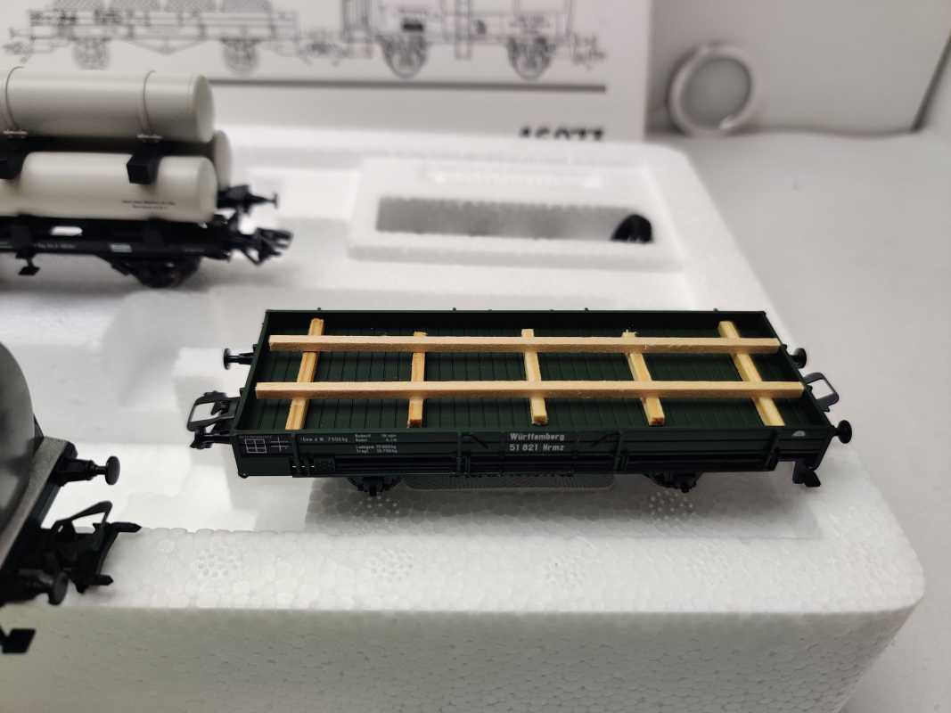 Märklin H0 AC 46073 / 3-teilige Güterwagen-Set „Zeppelin“ / OVP