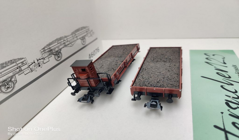 Märklin H0 AC 46076 Schlackewagen-Set / X 05 / NEM / DB / OVP weiß