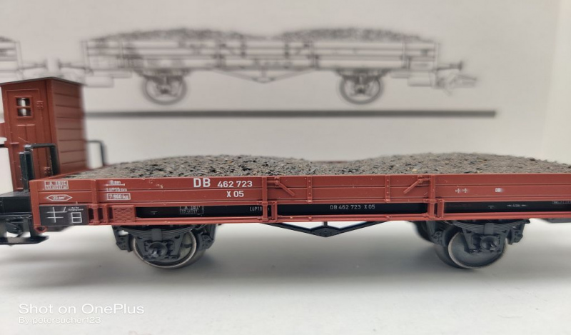 Märklin H0 AC 46076 Schlackewagen-Set / X 05 / NEM / DB / OVP weiß
