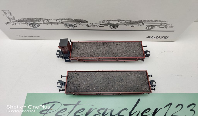 Märklin H0 AC 46076 Schlackewagen-Set / X 05 / NEM / DB / OVP weiß
