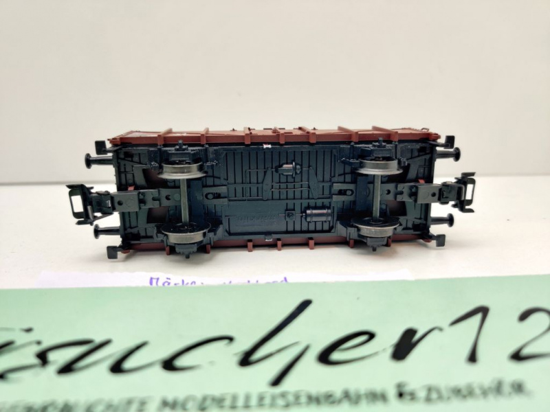 Märklin H0 AC 46089-03 Hochbordwagen Om12 / NEM / DB