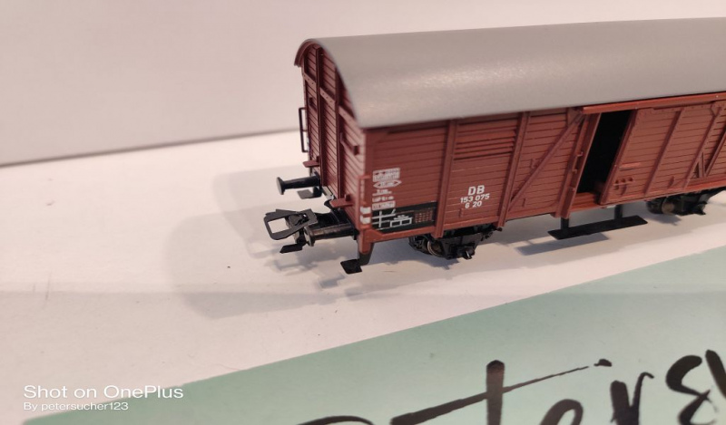 Märklin H0 AC 46089-04 ged. Güterwagen G 20 aus Set / NEM / DB