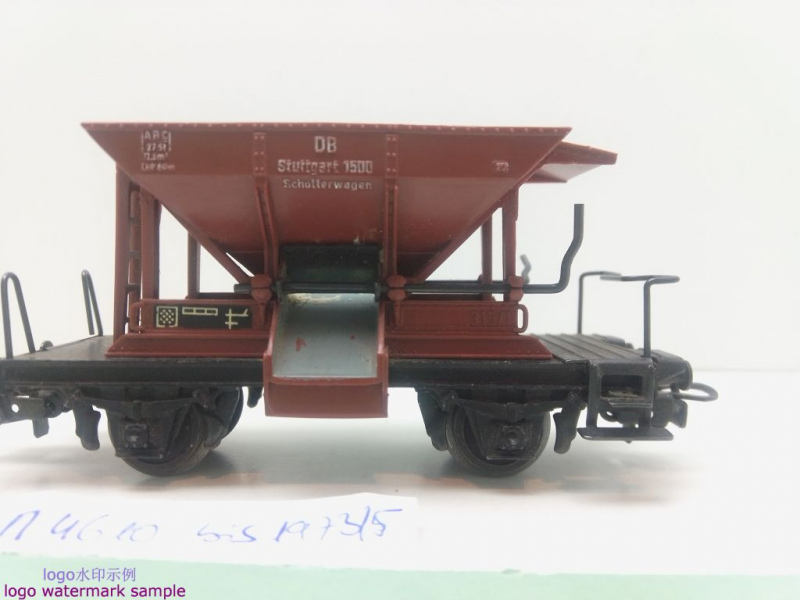 Märklin H0 AC 4610 Schotterwagen / (2) / Talbot / DB