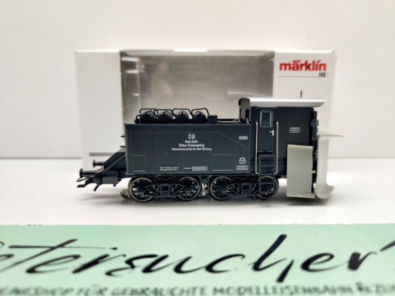 Märklin H0 AC 46119 Henschel Schneepflug Klima / Licht / NEM / DB / OVP weiß