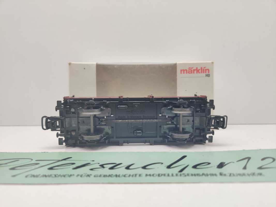 Märklin H0 AC 4612 Autotransportwagen Laaes541 / innen braun / DB / ErsatzVP