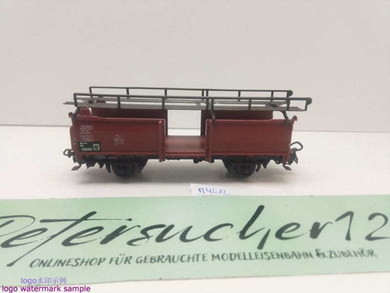 Märklin H0 AC 4612 Autotransportwagen innen braun / off52 / DB