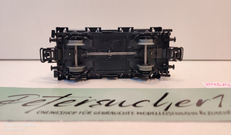 Märklin H0 AC 4614 Behältertragwagen m Brmshs "von Haus zu Haus" / DB