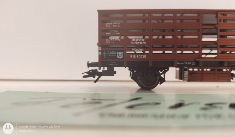Märklin H0 AC 46161 Kleinviehwagen Verschlagwagen / NEM / DRG