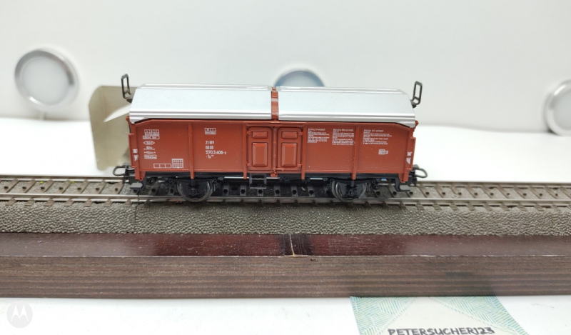 Märklin H0 4619 Schiebedachwagen  Blaue OVP